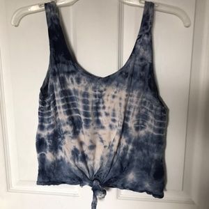 Forever 21 blue tie dye tank
